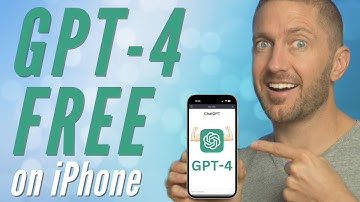 How to Use GPT 4 Free on iPhone  (without ChatGPT Plus)