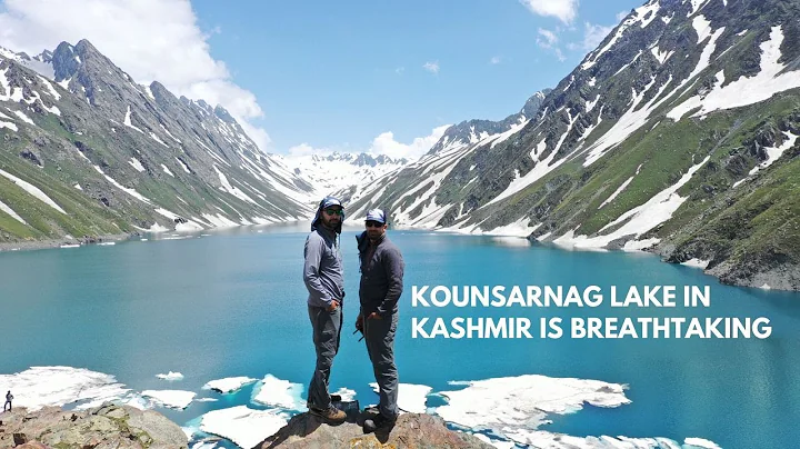 Kounsarnag Lake in Kashmir is breathtaking | Drone...