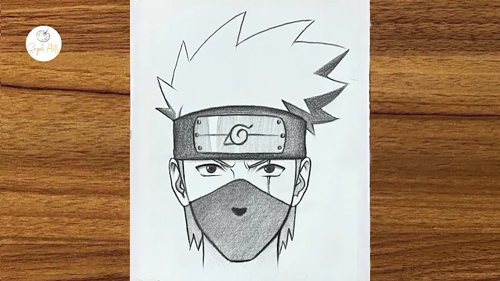 Easy Anime Drawing || How to Draw Kakashi step-by-step || Easy Drawing Tutorial for Beginners thumbnail