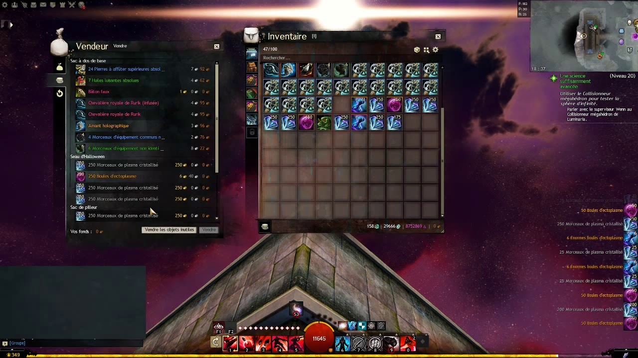 Ecto gambling : 20 x Glob of Destabilized Ectoplasm