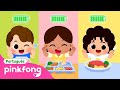 Hora de Refeição para Energizar | Hábitos Saudáveis | Pinkfong, Bebê Tubarão! Canções para Crianças