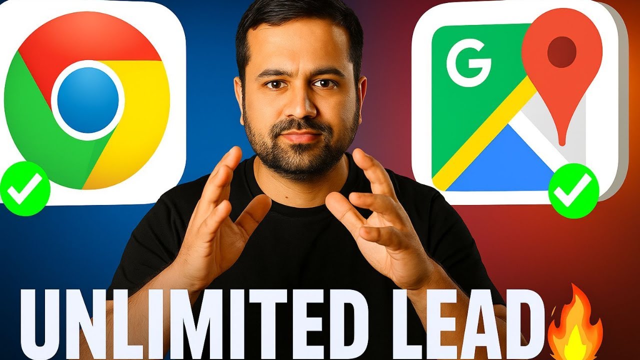 1 Click Me Google Maps Se Leads Nikaalo 🔥 | Sabse Easy Free Tool 2025 ...