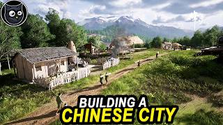 Mandate Order - Starting a Medieval CHINESE Village | NEW Citybuilder Like Manor Lords Part 01