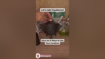 More Ways To Use Your Cauldron! Spell Tip | Earth Magick
