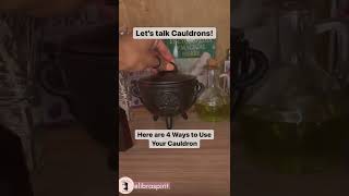 More Ways To Use Your Cauldron! Spell Tip | Earth Magick