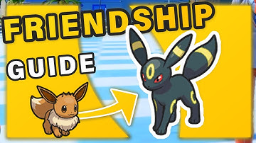 How to get HIGH Friendship to Evolve | Umbreon & Others ► Pokemon Scarlet & Violet