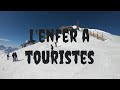 Alpe dhuez  sarenne  fvier 2023  lenfer  touristes 