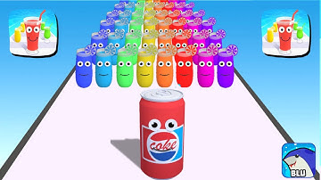 TikTok Gameplay Video 2023 - Satisfying Mobile Game Max Levels: Juice Run Update Ball Run 2048