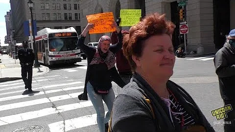 Protesters confront Philly Judge Marie Coyle