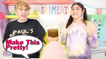 MAKE THIS SLIME THE PRETTIEST CHALLENGE! Slimeatory #584