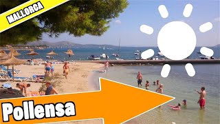 Puerto Pollensa Mallorca Spain: Tour of beach and resort