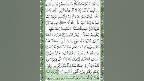 66   سورة التحريم - الشيخ عبد الله بصفر
