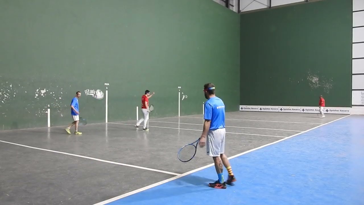 Frontenis  Valencia  liga 1ªDv  Z1  Cheste C-Massamagrell A(25-2-26)  Alvarado-Ismael  1er set