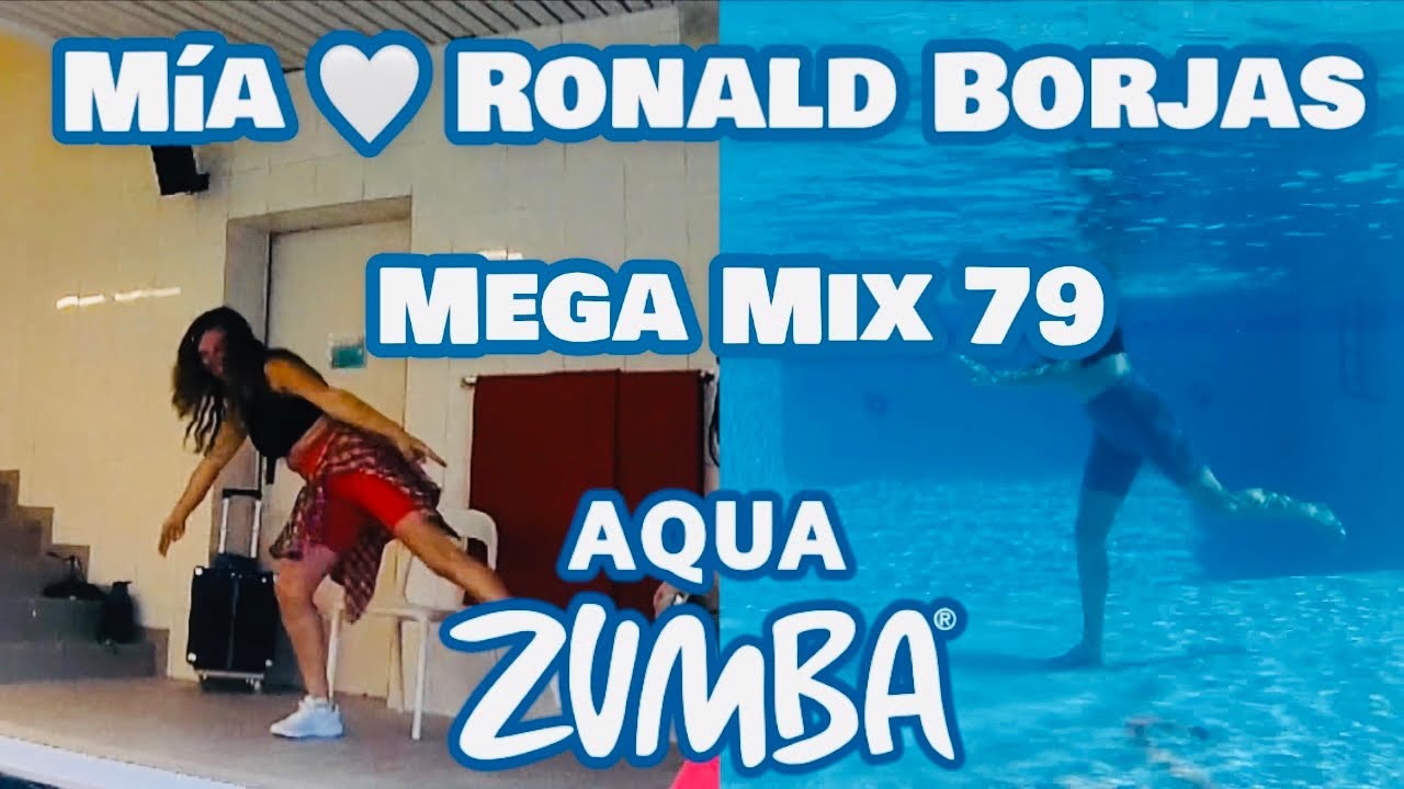 Mía 🤍 Roland Borjas 🤍 Mega Mix 79 🤍 Salsa 🤍 Aqua Zumba ® Choreography