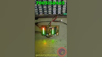 10 SEGMENT LED BARGRAPH STEREO AUDIO LEVEL INDICATOR (LM3914/LM3915 IC)