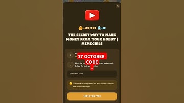 The Secret Way To Make Money From Your Hobby | MemeGirls | Today Memefi Code #memefi #airdrop