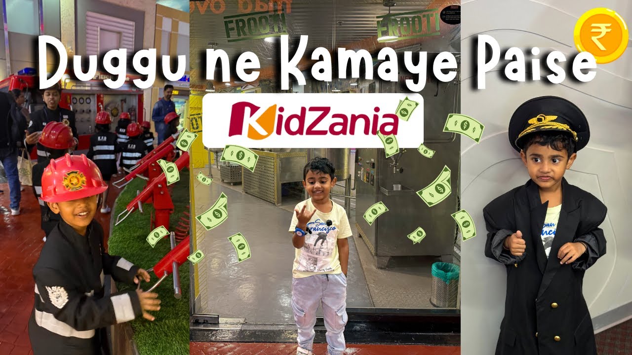 KidZania Mumbai Tour 2025 | 100+ Jobs for Kids Explained in One Vlog
