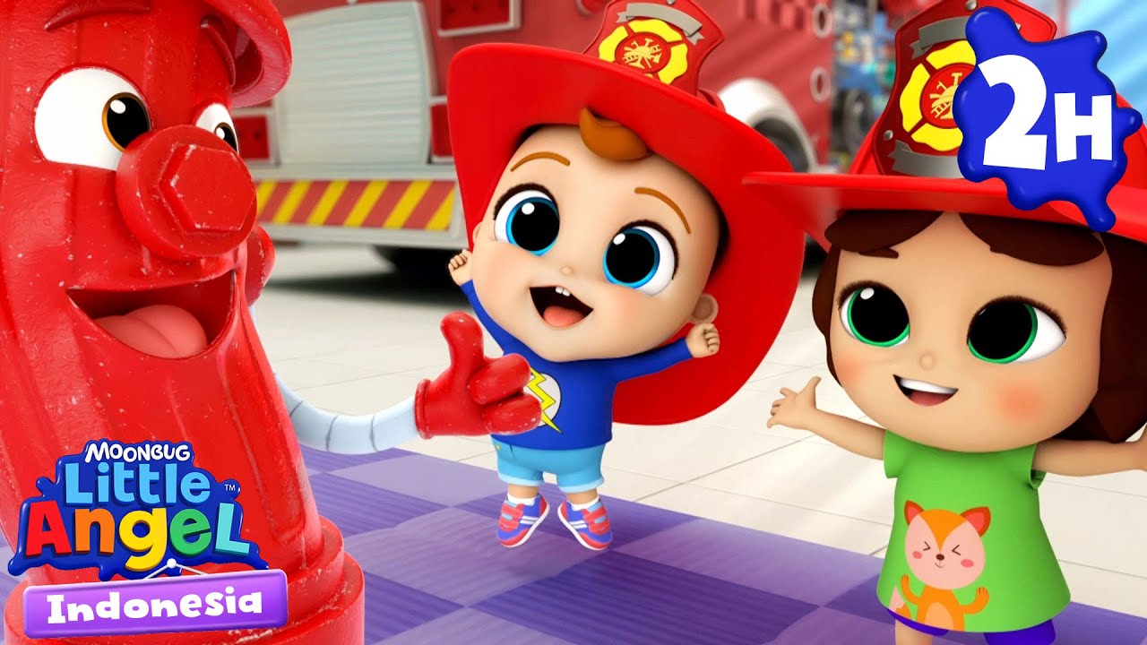 Lagu Penaggulangan Kebakaran | Little Angel Indonesia | Kartun dan Lagu Anak Favorit