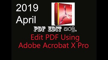 Edit PDF Using Adobe Acrobat X Pro @rdwithit