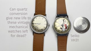 Last resort? Two vintage mechanical Timex watches revived with Seiko VH31 movements