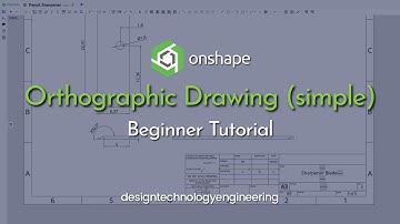 Onshape - Orthographic drawing basic dimensions s & details box