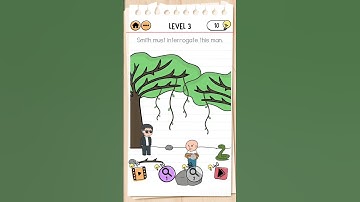 Smith & Joe: Level 3. Smith must interrogate this man. #games #braintest #brainteaser #braingames