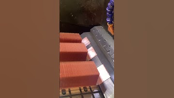 High Aspect Ratio Pure Copper Skiving Fin Heat Sink, Like in tufo#heatsink #skiving#factory#copper