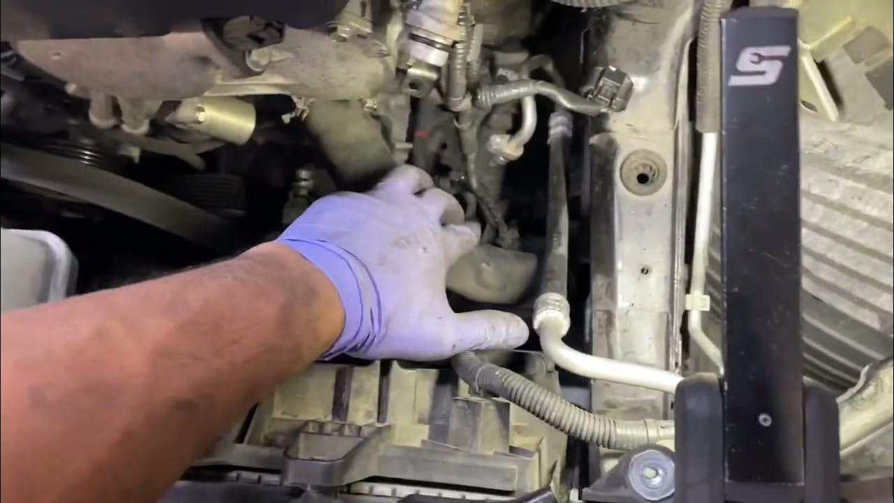 2015 Infiniti Q50 AC Compressor Replacement - YouTube