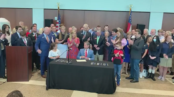 Georgia Gov. Kemp signs several education bills into law