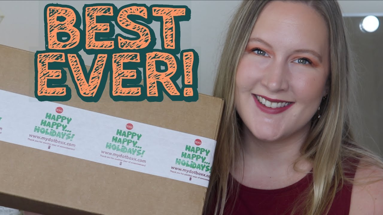 My Favorite Month!! Dot Boxx December 2019