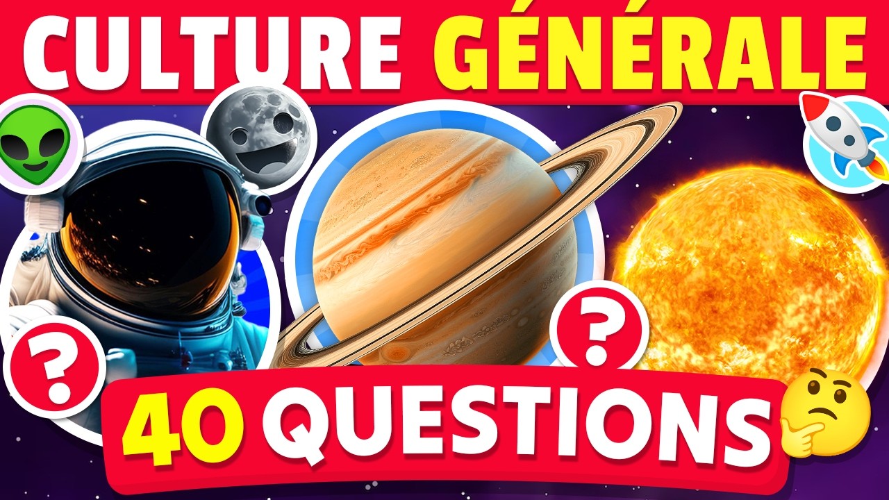 👨‍🚀 Connaistu le SYSTÈME SOLAIRE...? 🚀 Quiz Culture Générale 🌌☀️🪐 — free download