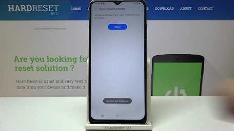 How to Reset Network Preferences in SAMSUNG Galaxy A03s – Restore Network Defaults