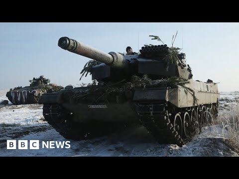 Ukraine has ‘frank’ talks with Germany as it pushes for tanks – BBC News