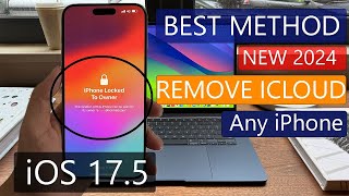I-ULTRA 2024 SOFTWARE Unlocking iCloud on iPhone 14 Pro Max iOS 17.5 (BEST WAY Remove iCloud)