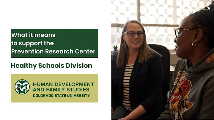 Why Support the Prevention Research Center at CSU? | Healthy Schools Division