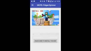 Como ter Fidget spinners no Minecraft ( MOD )