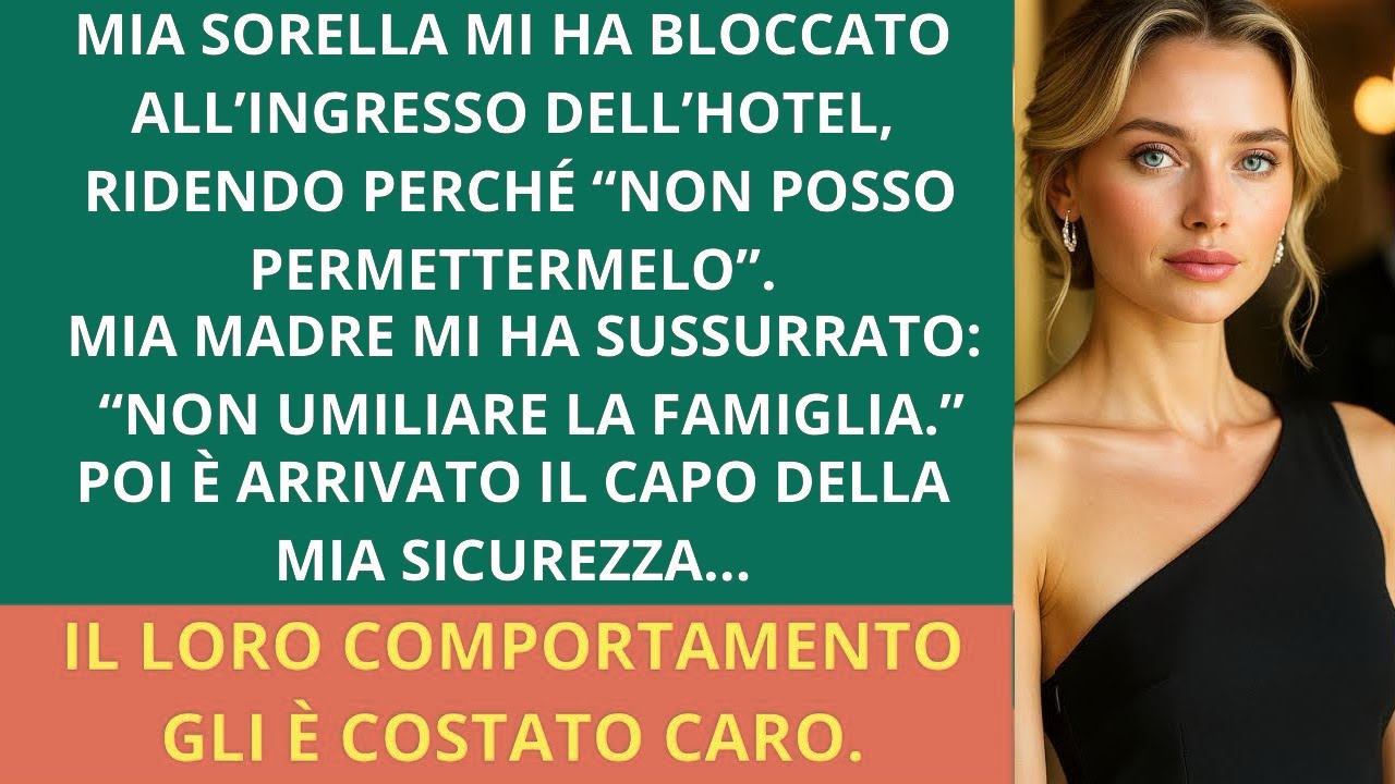 Mia madre ha detto che non potevo permettermi la cena di papà poi mi hanno salutata da proprietaria