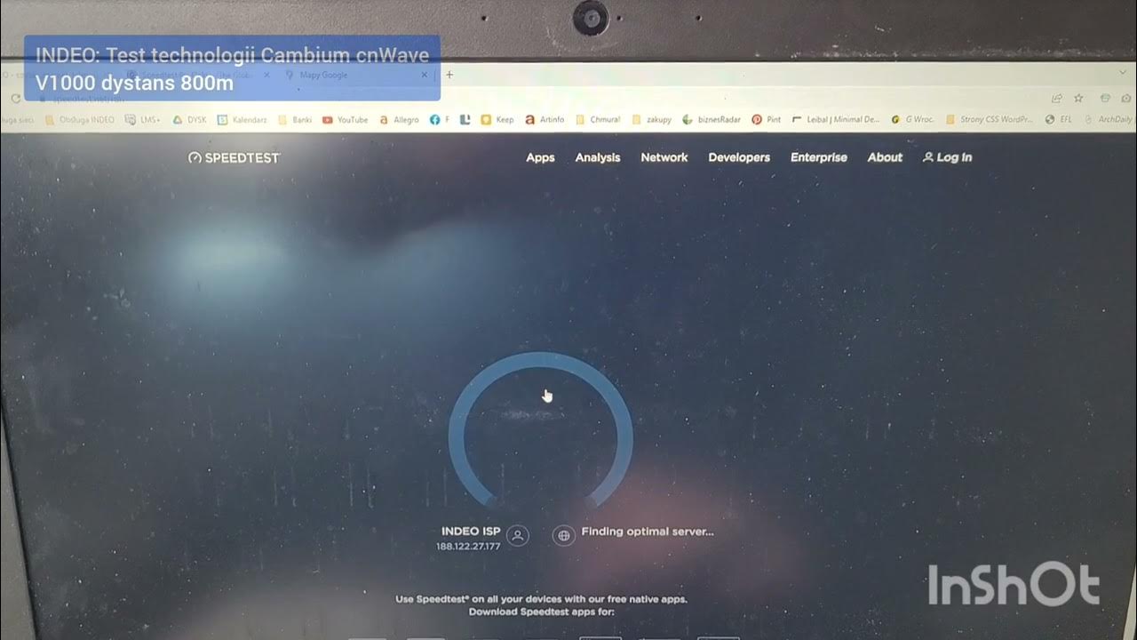 Test Cambium cnWave V1000, 800m YouTube