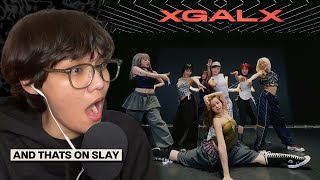 XG - GALA Dance Practice (Moving Ver.) REACTION 🔥 SERVE THAT ATTITUDEEE