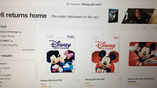 Disclaimer: boring video. disney gift cards can be used to purchase
both food and passes. an easy trick get 5% off a card is use the
targ...