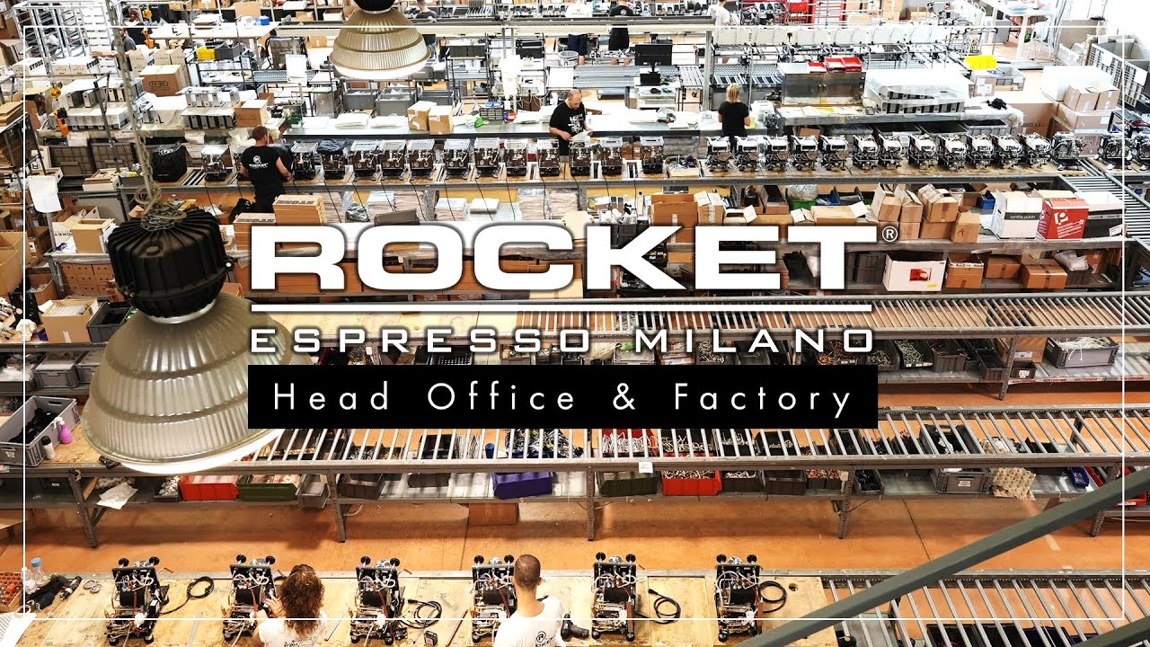 ロケット社】ミラノ本社とタンク式の小型マシン工場を見学！ロマン