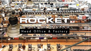 ロケット社】ミラノ本社とタンク式の小型マシン工場を見学！ロマン