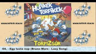 Hupikék Törpikék - Egy lusta nap 04 (14. album) (Hungaraian)