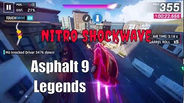 Asphalt 9 Legends Gameplay । Nitro Shockwave 🔥🔥