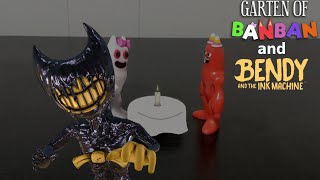 BENDY AND THE INK MACHINE NEW MOVIE ! - Toys and GARTEN OF BANBAN PLAY RESTAURANT!!! 🕯️🍦