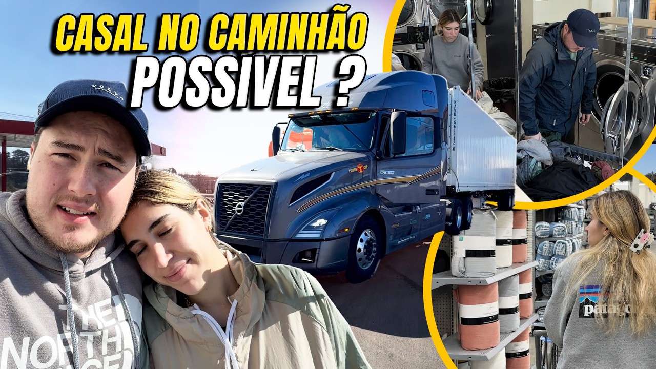 REALIDADE A DOIS DENTRO DE UM CAMINHÃO