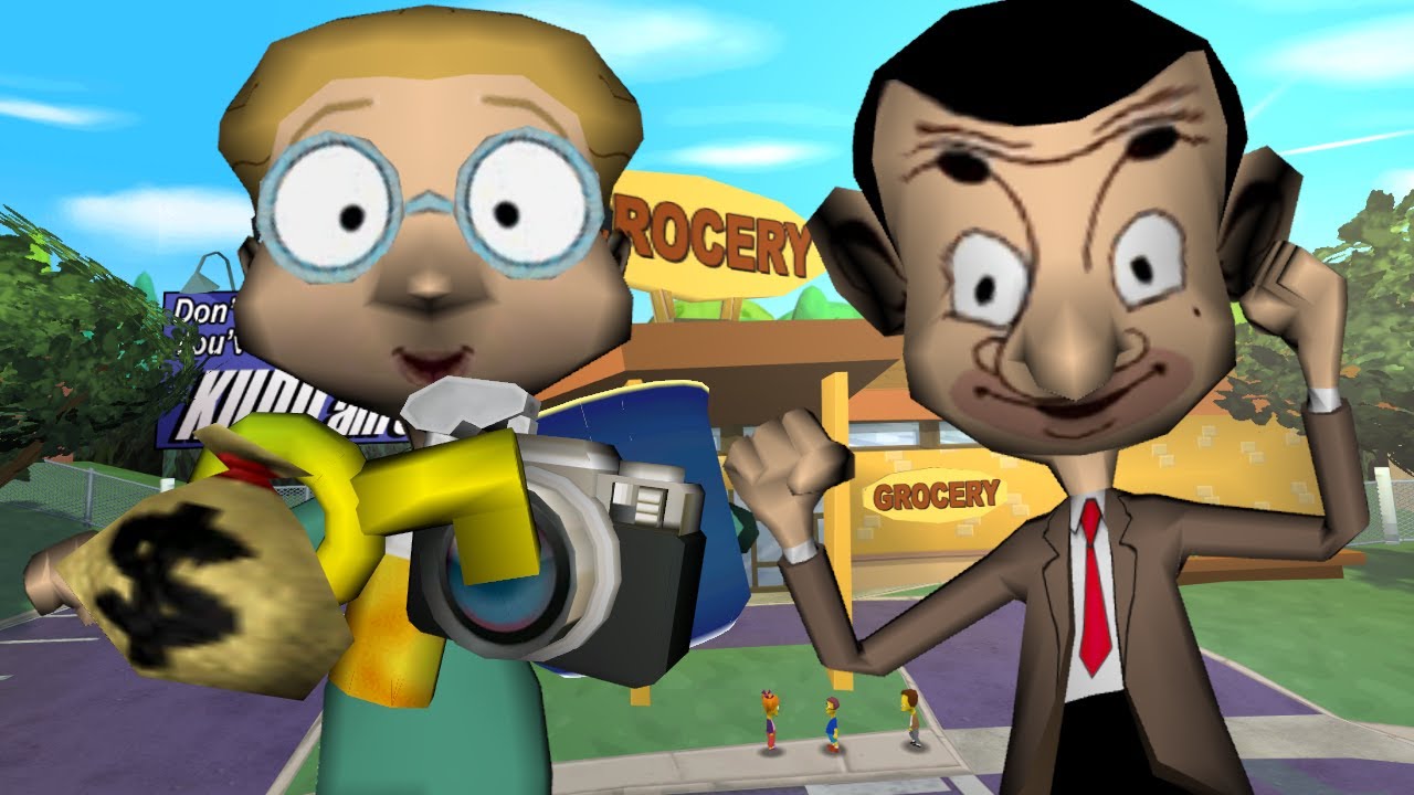 The Simpsons Hit & Run - Mr. Bean Mod 8 - YouTube