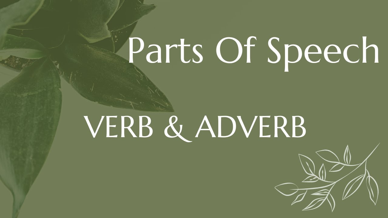 English Grammar | Parts of Speech | Verb & Adverb Explained - YouTube