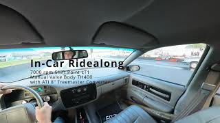 7000 rpm 383 LT1 in-car Ride-Along