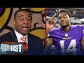 Nick and Cris on the Vikings' 29-24 win over the Saints in the NFL playoffs | FIRST THINGS FIRST